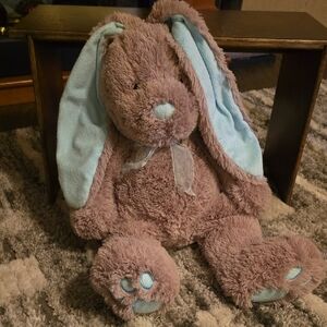 Hugfun Brown And Baby Blue Bunny